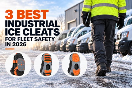 3 Best Industrial Ice Cleats for Fleet Safety