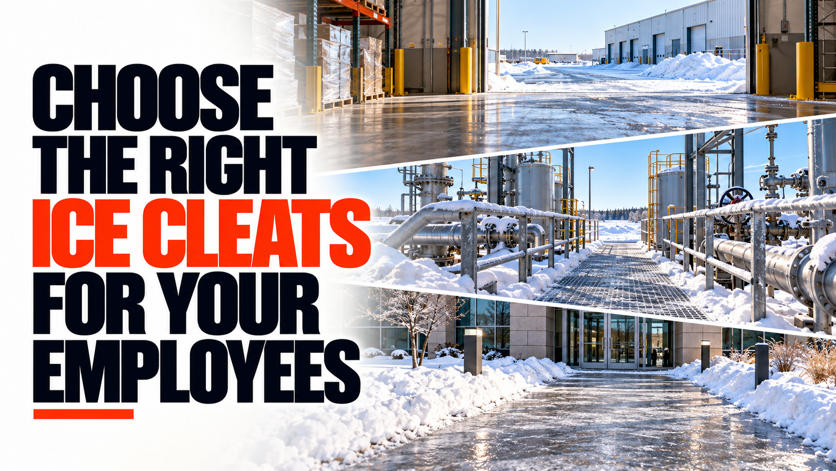 Best Ice Cleats for Employees: Free Traction Test